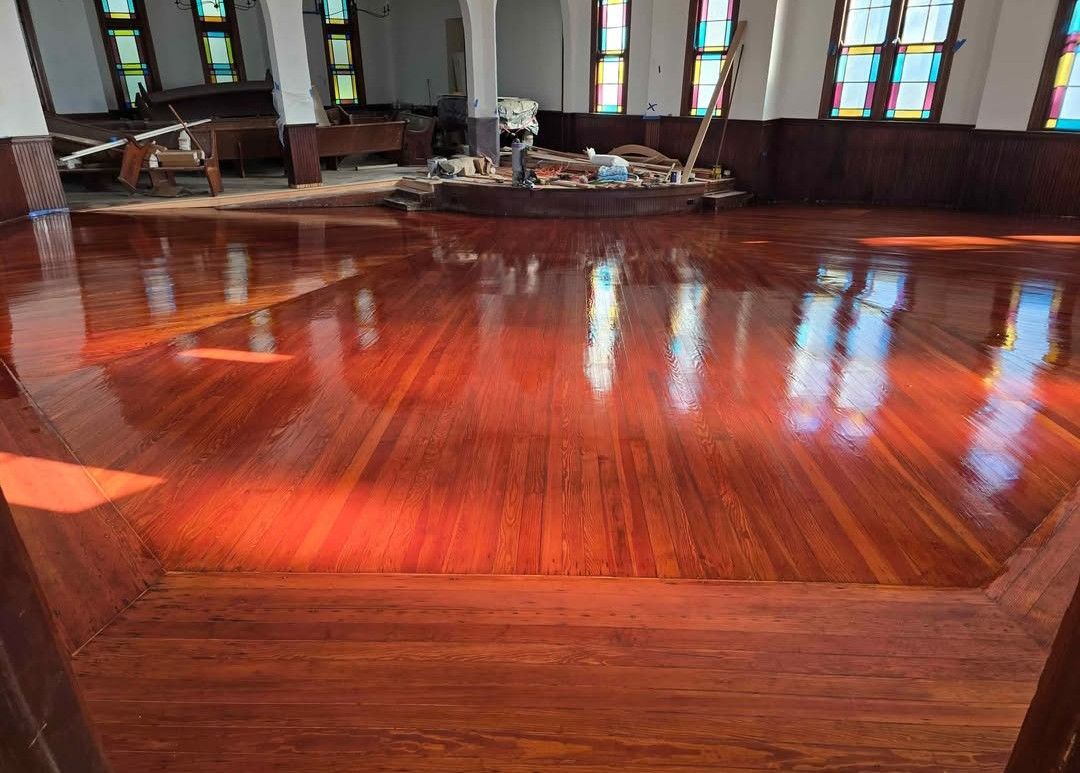 Brazilian Cherry Refinish — Greenville, SC