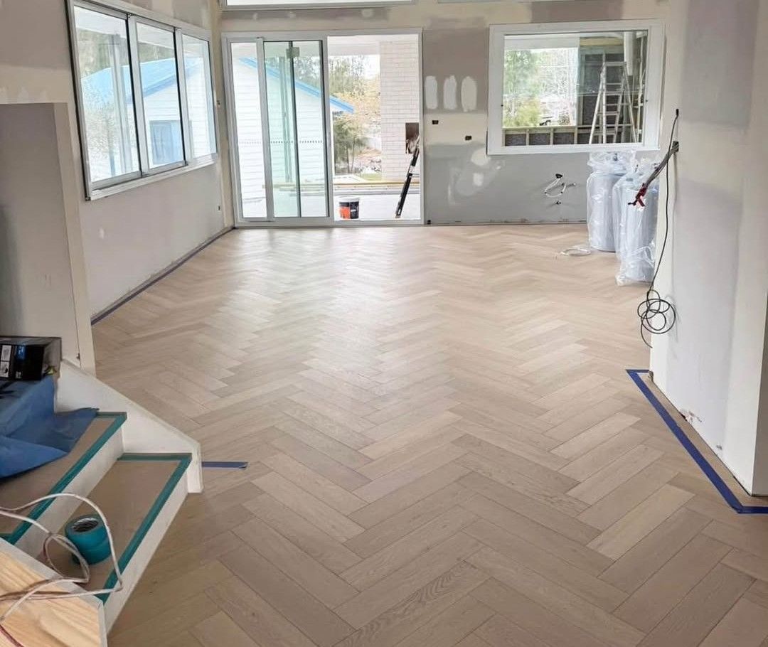 Herringbone Install — Abingdon, VA