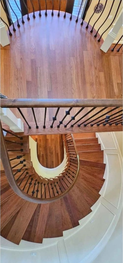 Hardwood Stairs — Asheville, NC